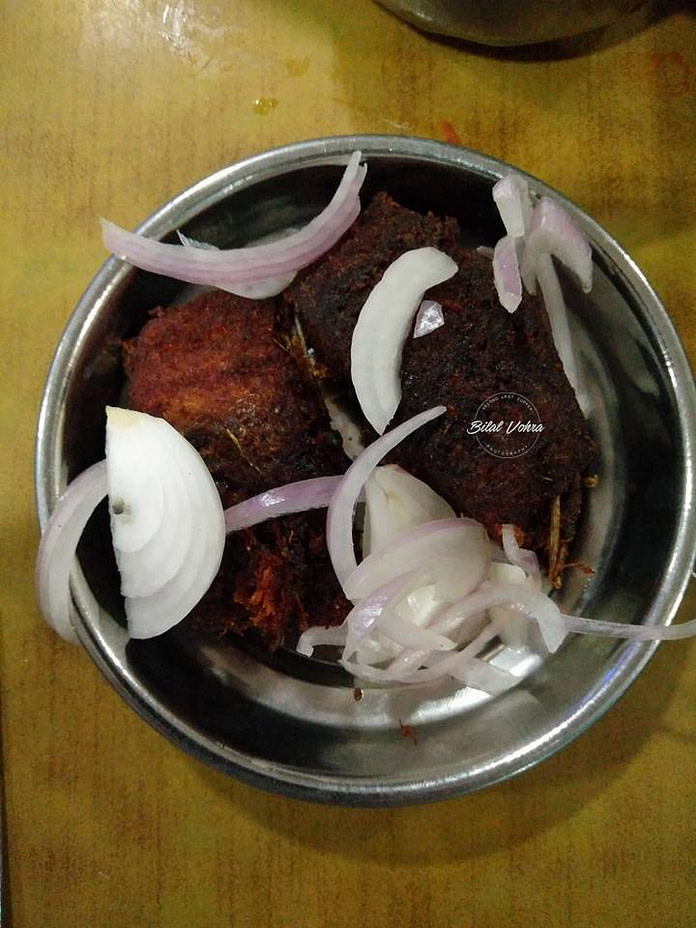 Fry Fish at Kerala Bhawan New Delhi