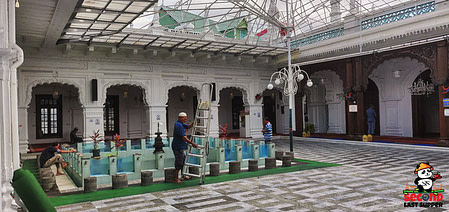 Inside Jummah Mosque Mauritius