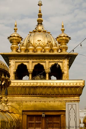 Real Gold on Golden Temple Amritsar