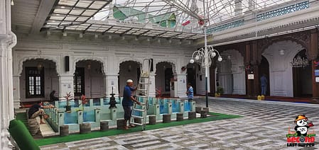 Inside Jummah Mosque Mauritius