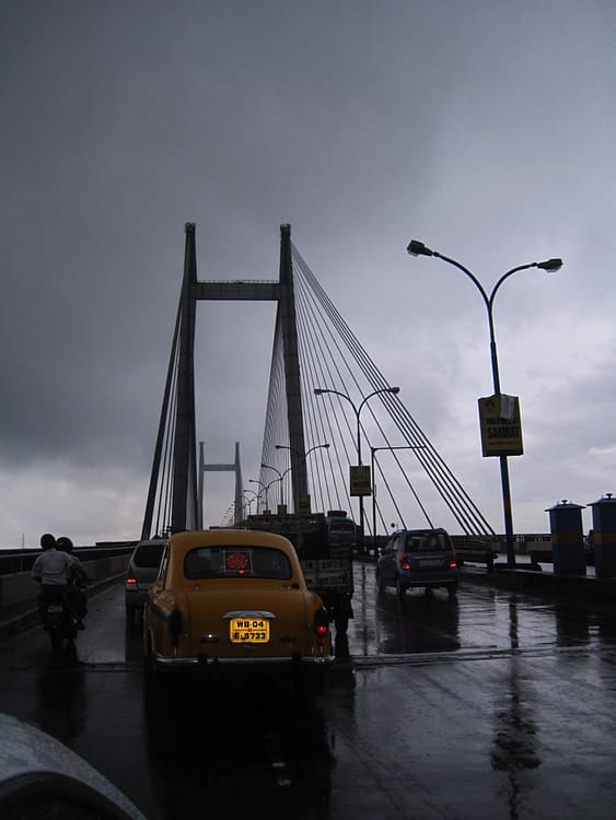 Hoogly Bridge Calcutta