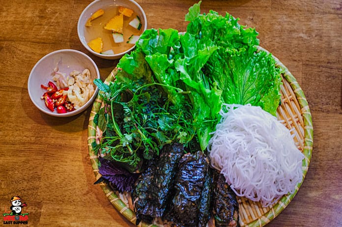 fresh Vietnamese food